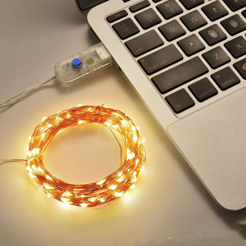 Amazon Explosive USB Remote Control Copper Wire Low Voltage String Light