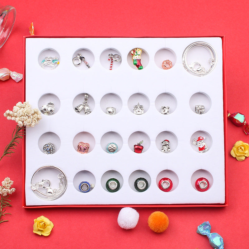 Christmas Surprise Blind Box Set Diy Creative Handmade Jewelry Bracelet