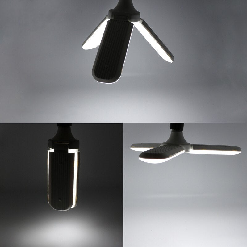 LED folding garage light
