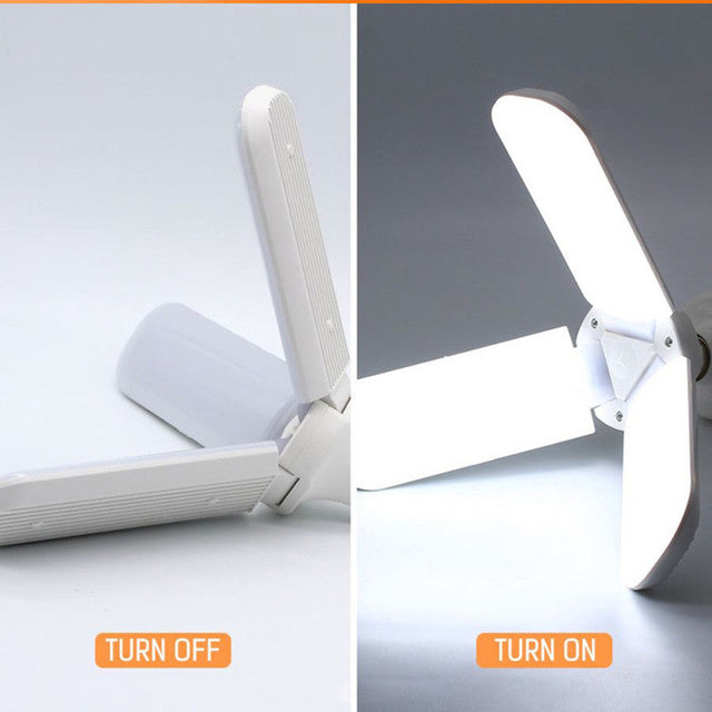LED folding garage light