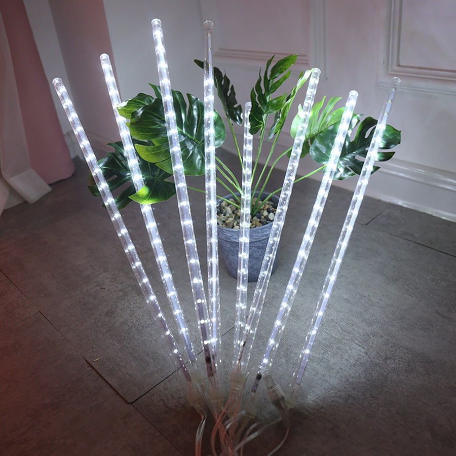 Led meteor rain lantern
