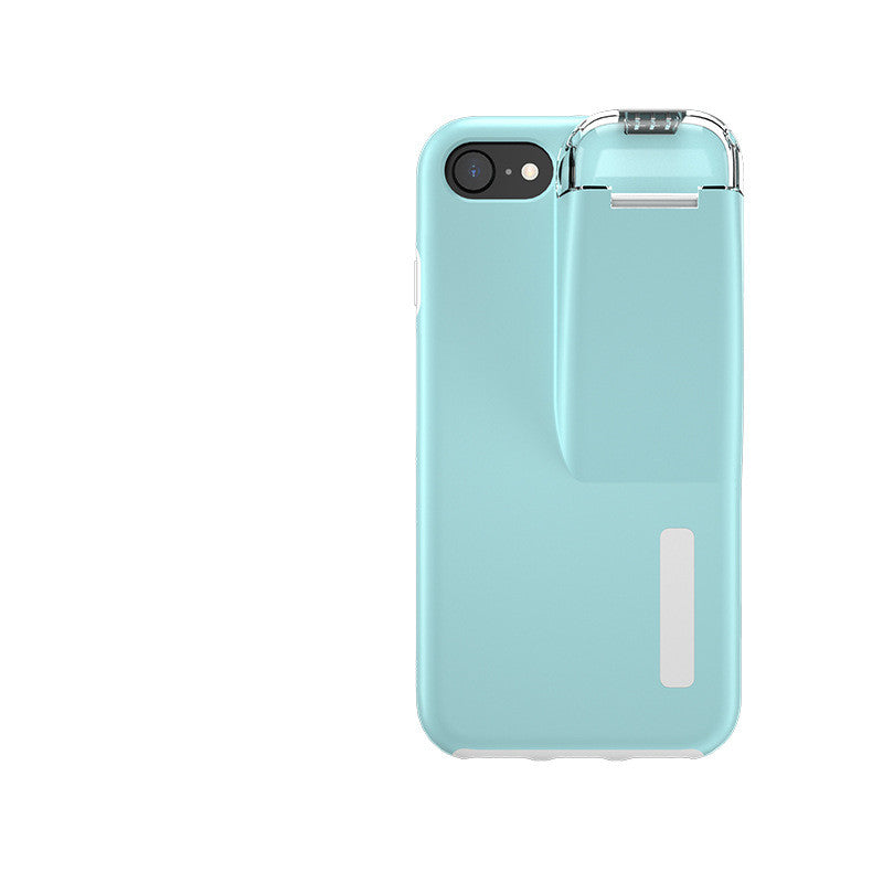 Phone Case With TWS Wireless Bluetooth Earphone Charging Compartment