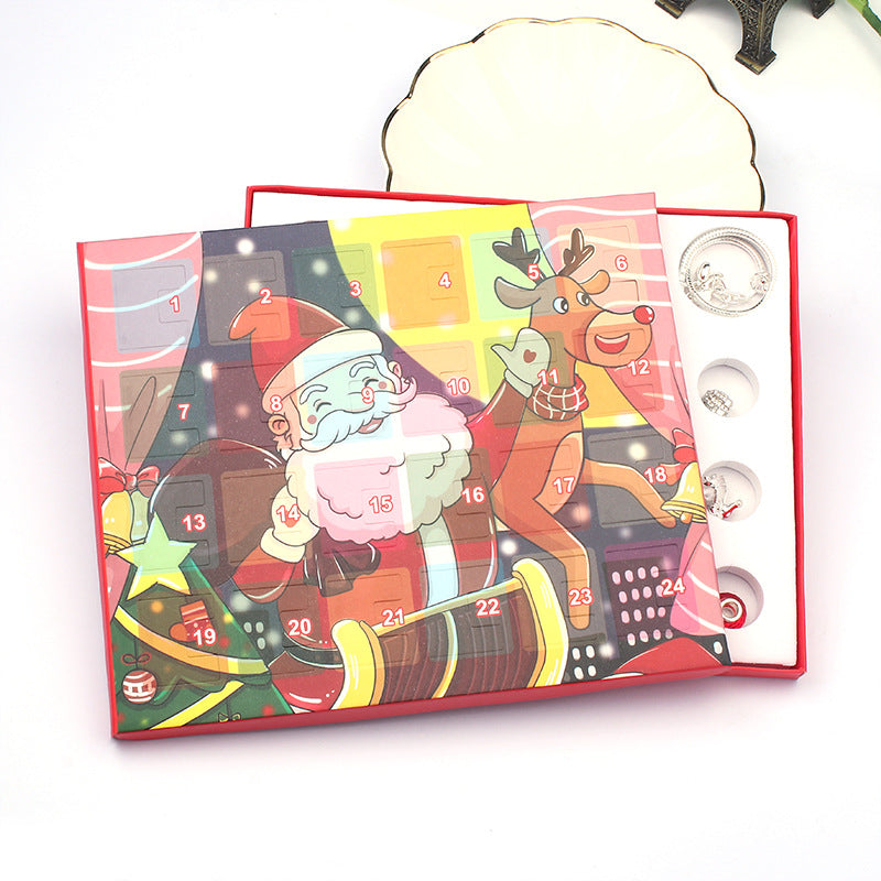 Christmas Surprise Blind Box Set Diy Creative Handmade Jewelry Bracelet
