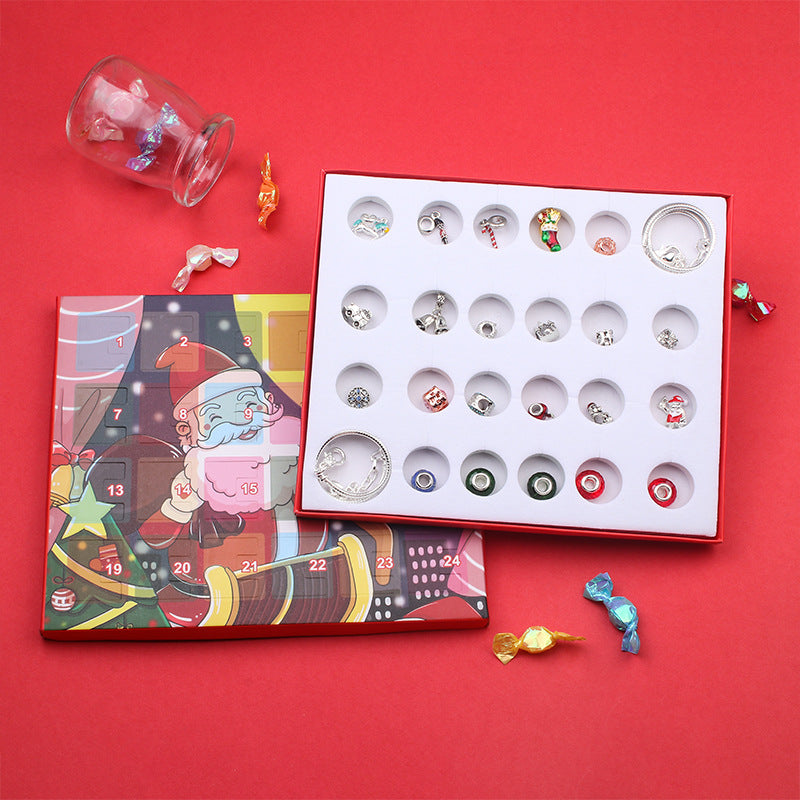 Christmas Surprise Blind Box Set Diy Creative Handmade Jewelry Bracelet