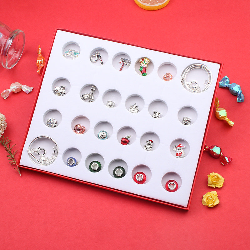 Christmas Surprise Blind Box Set Diy Creative Handmade Jewelry Bracelet