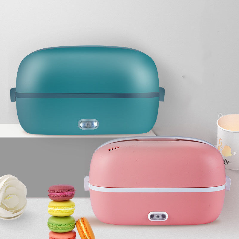 New Net Red Portable Heated Lunch Box