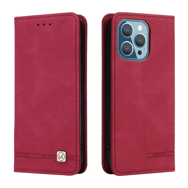 Mobile Phone Leather Case Mobile Warranty Jacket