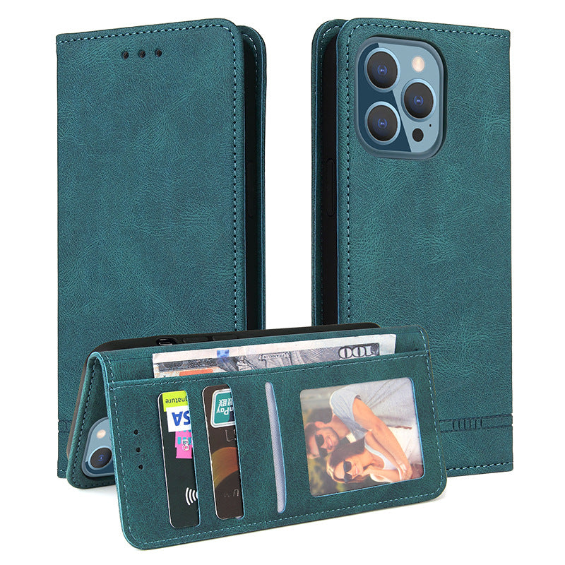 Mobile Phone Leather Case Mobile Warranty Jacket