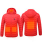 Intelligent Heating Stand Collar Hooded Light And Thin Warm Jacket Male Winter Body Heating