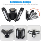LED garage light deformation folding light