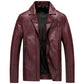 Men's Leather Jackets Leather Suits Thin Washable Leather Jackets
