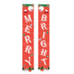 Christmas curtain couplet