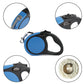 Automatic retractable pet leash for dog tractor