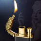 2022 Creative Blue Flame Lighter Dolphin Dragon Tiger Double Fire Metal Winproof Lighter Inflatable Lighter