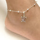 New Accessories Fashion Oval Bead Necklace Turtle Anklet Women's Beach Vacation Style Foreign Trade Foot Ornaments