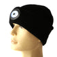 6 LED Headlamp Beanie Cap Rechargeable Lighted Hat With LED Head Light Flashlight For Outdoor Evening Sport Fishing Camping