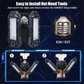 LED garage light deformation folding light
