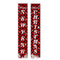 Christmas curtain couplet