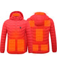 Intelligent Heating Stand Collar Hooded Light And Thin Warm Jacket Male Winter Body Heating