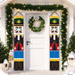 Christmas curtain couplet