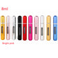 Mini Portable Refillable 8ml 5ml Perfume Aluminum Atomizer Spray Cosmetic Bottle