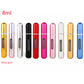 Mini Portable Refillable 8ml 5ml Perfume Aluminum Atomizer Spray Cosmetic Bottle