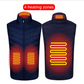 Heated Vest Washable Usb Charging Electric