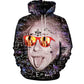 Autumn and winter new hoodies Street fashion Personality youth 3D character fun Hoodie sweater