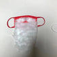 2023 Christmas Carnival Santa Mask Beard Mask Christmas Party Dress Up High Quality Dust Proof Cotton Face Mask