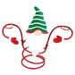 Christmas Wine Glass Tabletop Decoration Crafts
