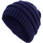 High Bun Ponytail Beanie Hat Chunky Soft Stretch Cable Knit Warm Fuzzy Lined Skull Beanie Acrylic Hats Men And Women