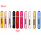 Mini Portable Refillable 8ml 5ml Perfume Aluminum Atomizer Spray Cosmetic Bottle