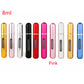 Mini Portable Refillable 8ml 5ml Perfume Aluminum Atomizer Spray Cosmetic Bottle