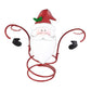 Christmas Wine Glass Tabletop Decoration Crafts