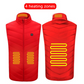 Heated Vest Washable Usb Charging Electric